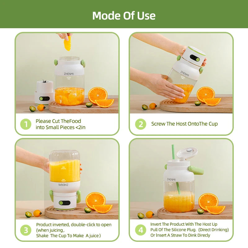 FreshSipBlend Mini – Portable Blender